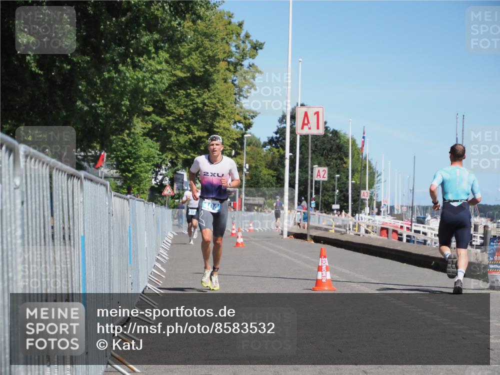 17.08.2025 - KN Förde Triathlon 2025 KatJ http://msf.ph/oto/8583532 17.08.2025 13:23:55 Laufen 404 meine-sportfotos.de