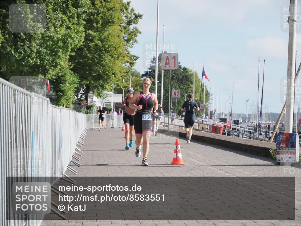 17.08.2025 - KN Förde Triathlon 2025 KatJ http://msf.ph/oto/8583551 17.08.2025 10:06:56 Laufen 114, 130 meine-sportfotos.de
