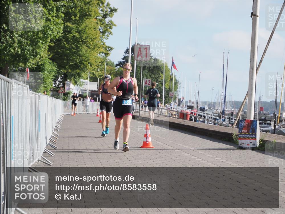 17.08.2025 - KN Förde Triathlon 2025 KatJ http://msf.ph/oto/8583558 17.08.2025 10:06:57 Laufen 114, 130 meine-sportfotos.de