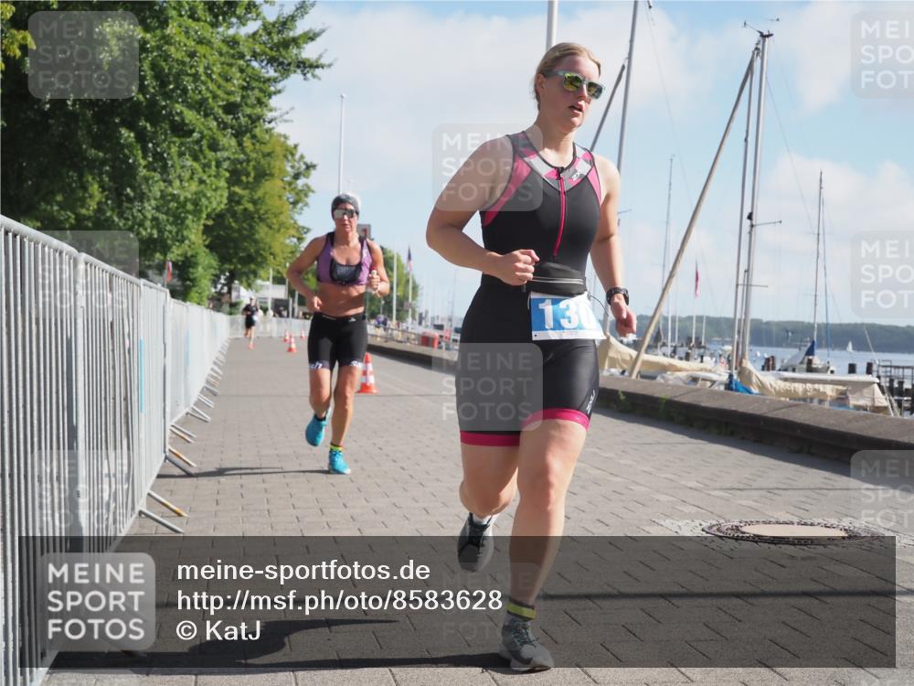 17.08.2025 - KN Förde Triathlon 2025 KatJ http://msf.ph/oto/8583628 17.08.2025 10:07:02 Laufen 114, 130 meine-sportfotos.de