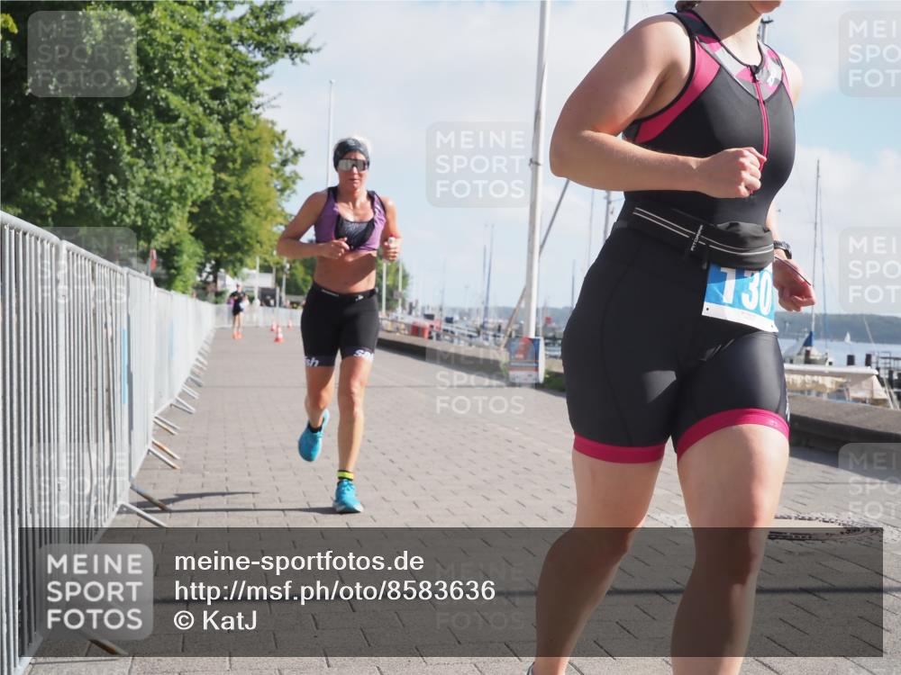 17.08.2025 - KN Förde Triathlon 2025 KatJ http://msf.ph/oto/8583636 17.08.2025 10:07:02 Laufen 114, 130 meine-sportfotos.de