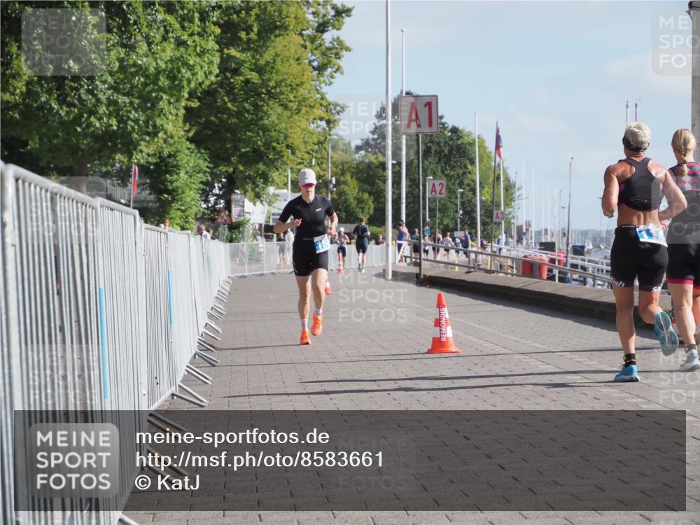 17.08.2025 - KN Förde Triathlon 2025 KatJ http://msf.ph/oto/8583661 17.08.2025 10:07:10 Laufen 150 meine-sportfotos.de