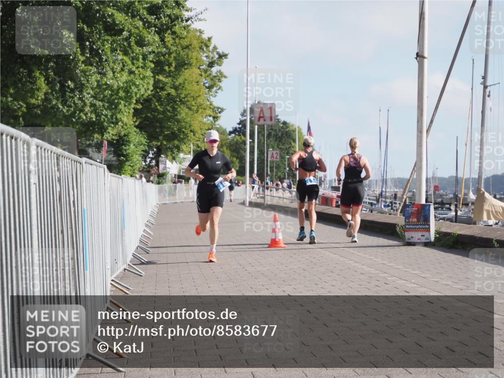 17.08.2025 - KN Förde Triathlon 2025 KatJ http://msf.ph/oto/8583677 17.08.2025 10:07:11 Laufen 150 meine-sportfotos.de