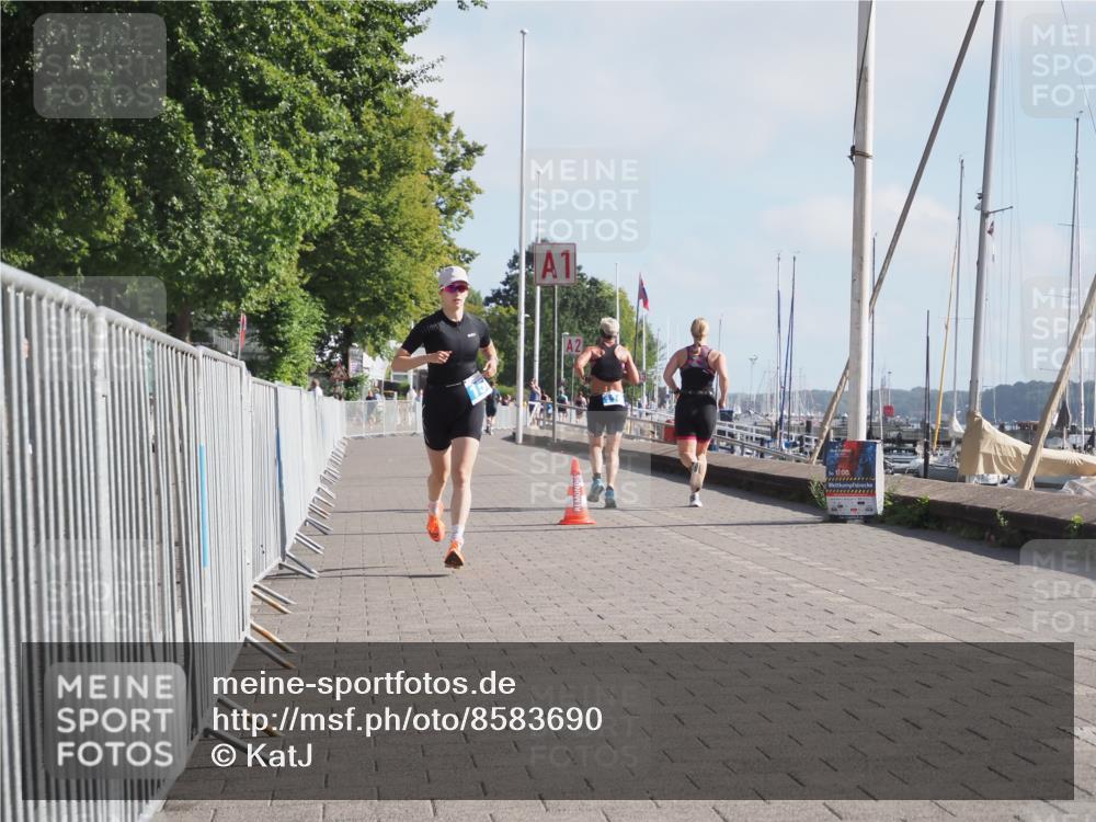 17.08.2025 - KN Förde Triathlon 2025 KatJ http://msf.ph/oto/8583690 17.08.2025 10:07:12 Laufen 150 meine-sportfotos.de