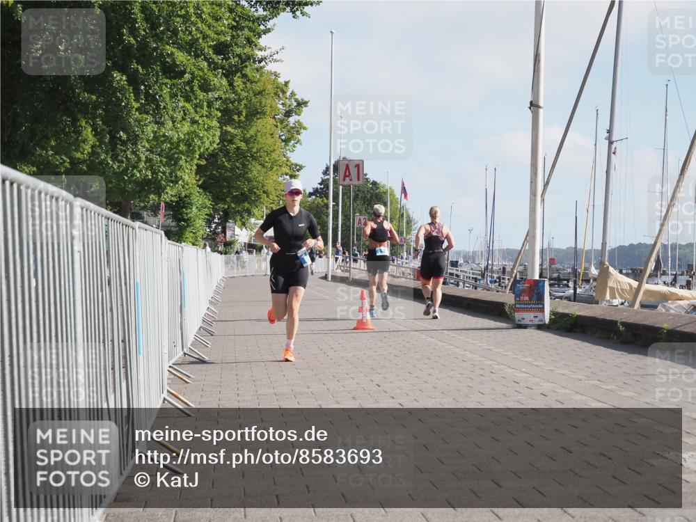 17.08.2025 - KN Förde Triathlon 2025 KatJ http://msf.ph/oto/8583693 17.08.2025 10:07:12 Laufen 150 meine-sportfotos.de