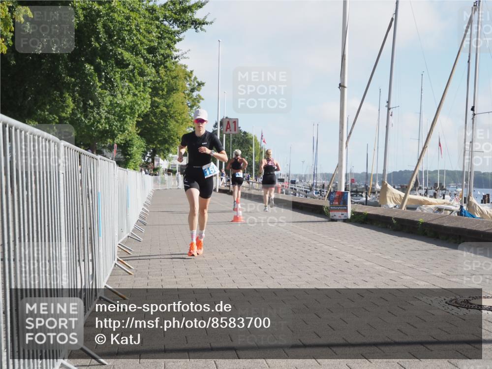 17.08.2025 - KN Förde Triathlon 2025 KatJ http://msf.ph/oto/8583700 17.08.2025 10:07:13 Laufen 150 meine-sportfotos.de
