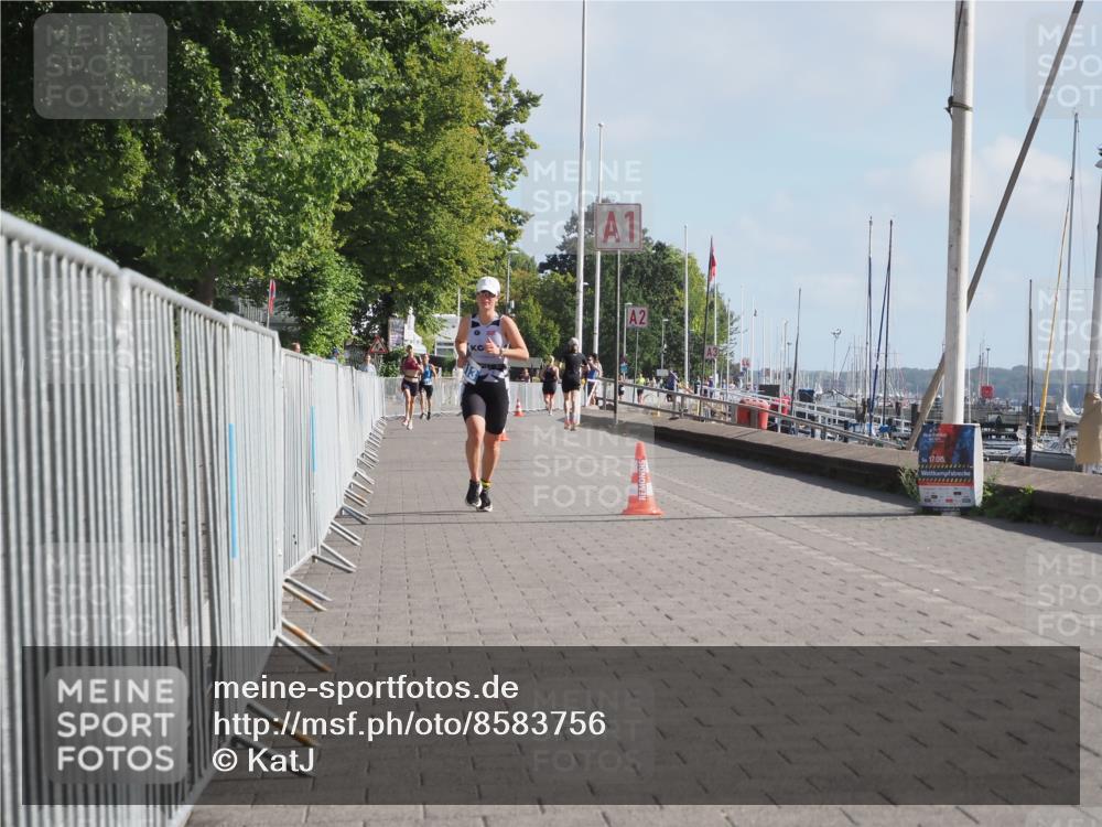 17.08.2025 - KN Förde Triathlon 2025 KatJ http://msf.ph/oto/8583756 17.08.2025 10:07:32 Laufen 113 meine-sportfotos.de