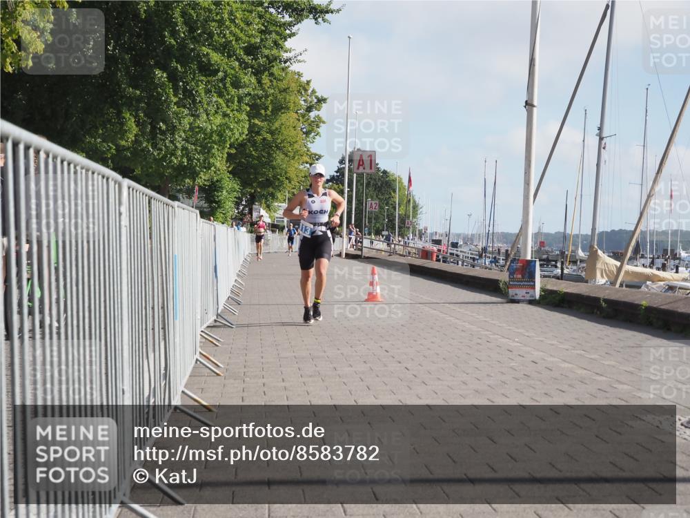 17.08.2025 - KN Förde Triathlon 2025 KatJ http://msf.ph/oto/8583782 17.08.2025 10:07:34 Laufen 113 meine-sportfotos.de