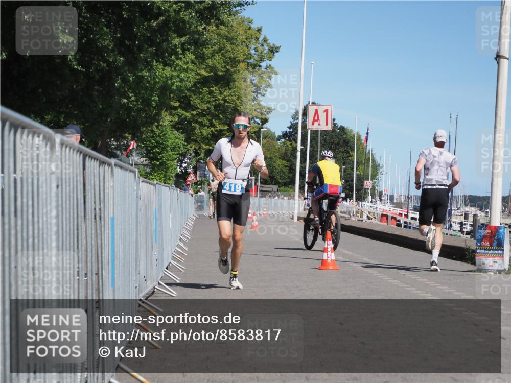 17.08.2025 - KN Förde Triathlon 2025 KatJ http://msf.ph/oto/8583817 17.08.2025 13:25:03 Laufen 408, 419 meine-sportfotos.de