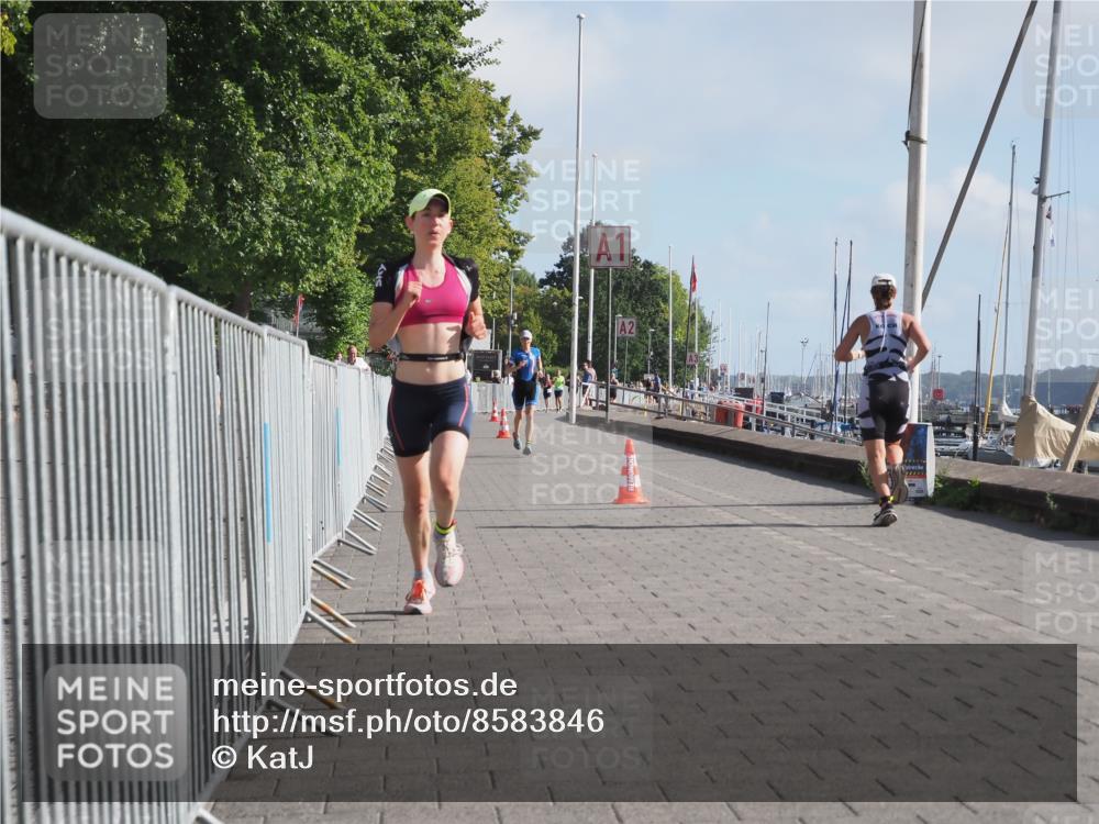 17.08.2025 - KN Förde Triathlon 2025 KatJ http://msf.ph/oto/8583846 17.08.2025 10:07:44 Laufen 108, 119 meine-sportfotos.de
