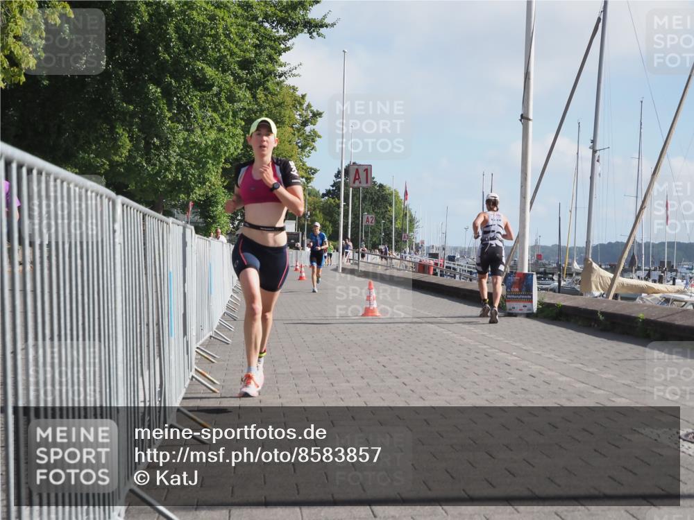 17.08.2025 - KN Förde Triathlon 2025 KatJ http://msf.ph/oto/8583857 17.08.2025 10:07:44 Laufen 108, 119 meine-sportfotos.de