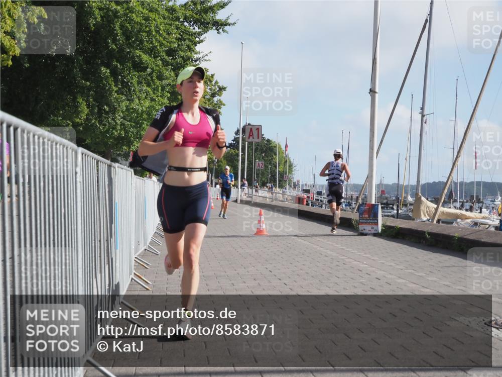 17.08.2025 - KN Förde Triathlon 2025 KatJ http://msf.ph/oto/8583871 17.08.2025 10:07:45 Laufen 108, 119 meine-sportfotos.de