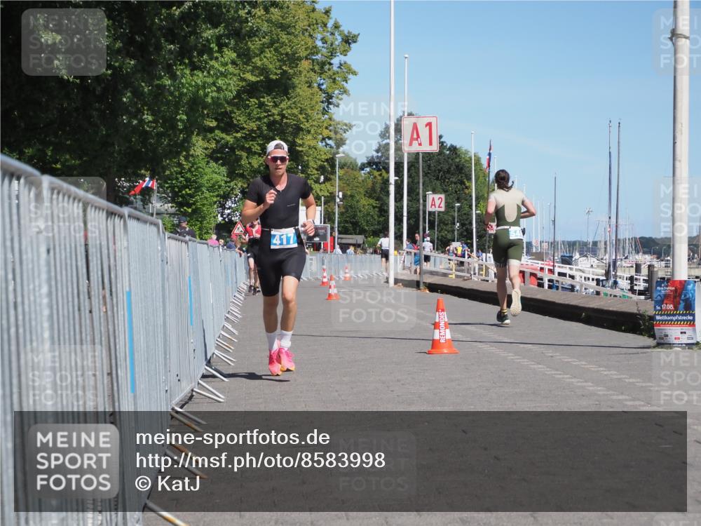 17.08.2025 - KN Förde Triathlon 2025 KatJ http://msf.ph/oto/8583998 17.08.2025 13:25:29 Laufen 417 meine-sportfotos.de