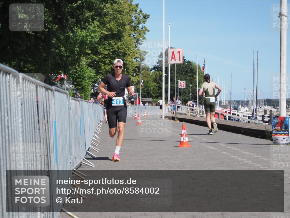17.08.2025 - KN Förde Triathlon 2025 KatJ http://msf.ph/oto/8584002 17.08.2025 13:25:29 Laufen 417 meine-sportfotos.de
