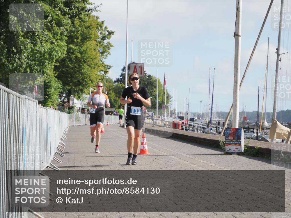 17.08.2025 - KN Förde Triathlon 2025 KatJ http://msf.ph/oto/8584130 17.08.2025 10:08:33 Laufen 103, 133 meine-sportfotos.de