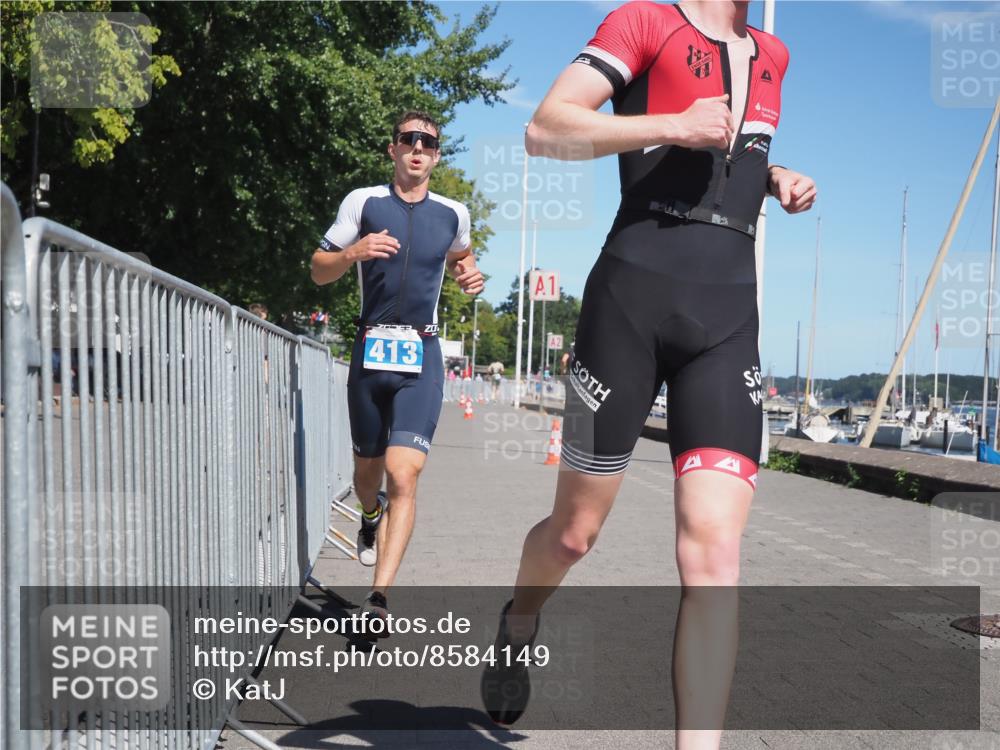 17.08.2025 - KN Förde Triathlon 2025 KatJ http://msf.ph/oto/8584149 17.08.2025 13:25:41 Laufen 413, 466 meine-sportfotos.de