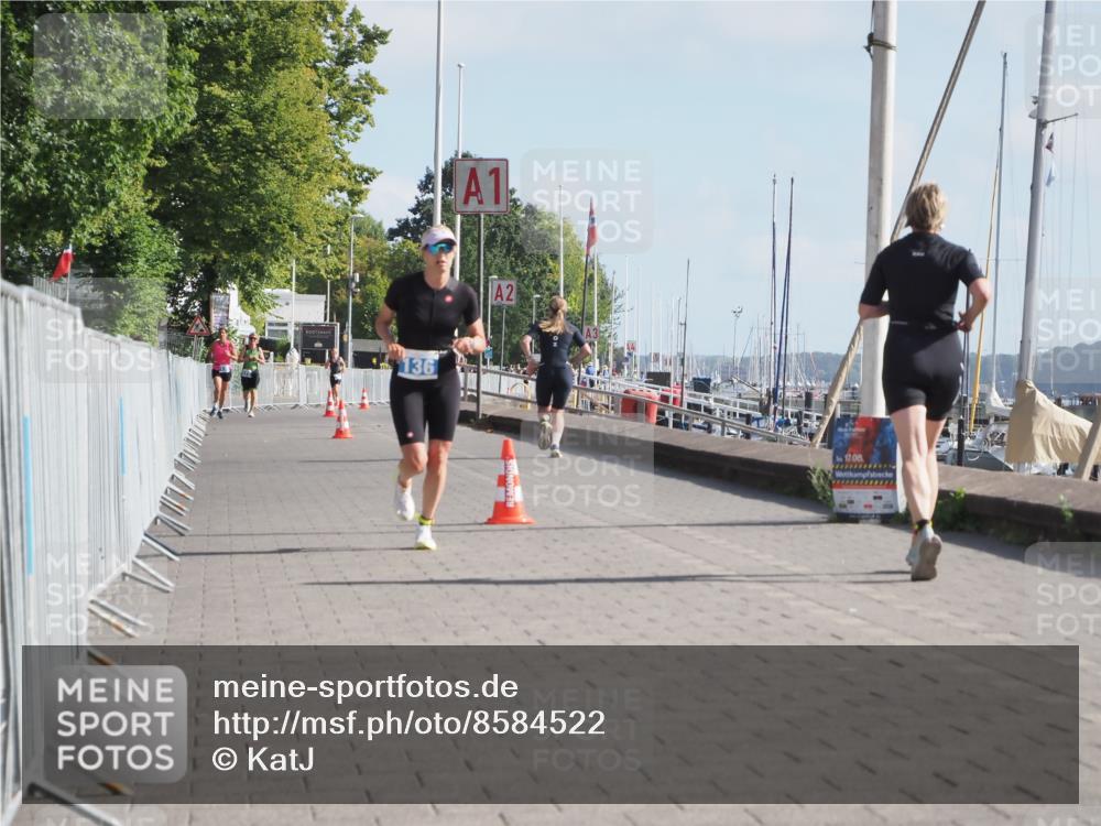 17.08.2025 - KN Förde Triathlon 2025 KatJ http://msf.ph/oto/8584522 17.08.2025 10:09:32 Laufen 136, 162 meine-sportfotos.de