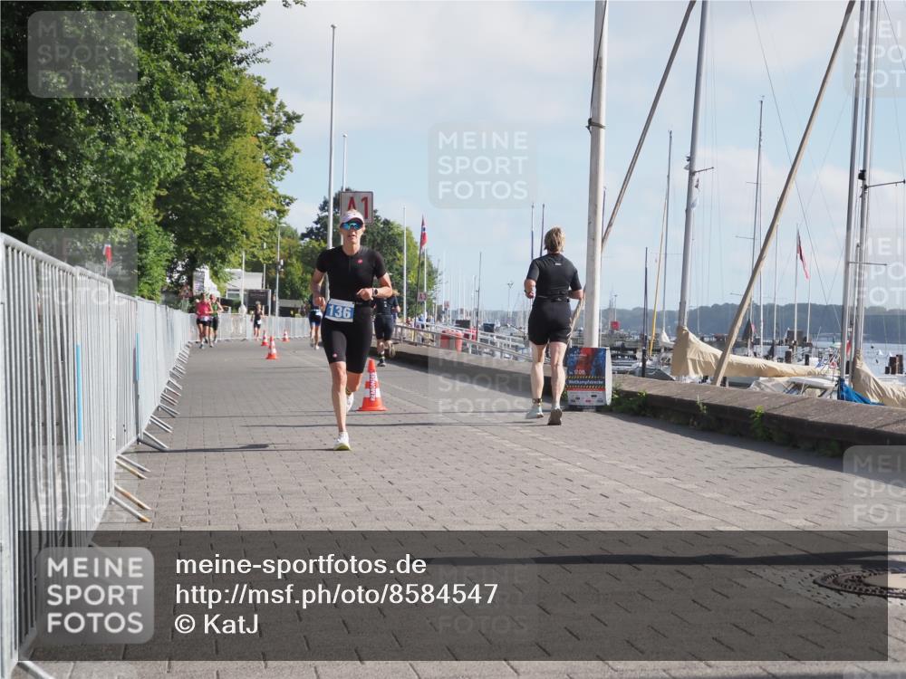 17.08.2025 - KN Förde Triathlon 2025 KatJ http://msf.ph/oto/8584547 17.08.2025 10:09:33 Laufen 136, 162 meine-sportfotos.de