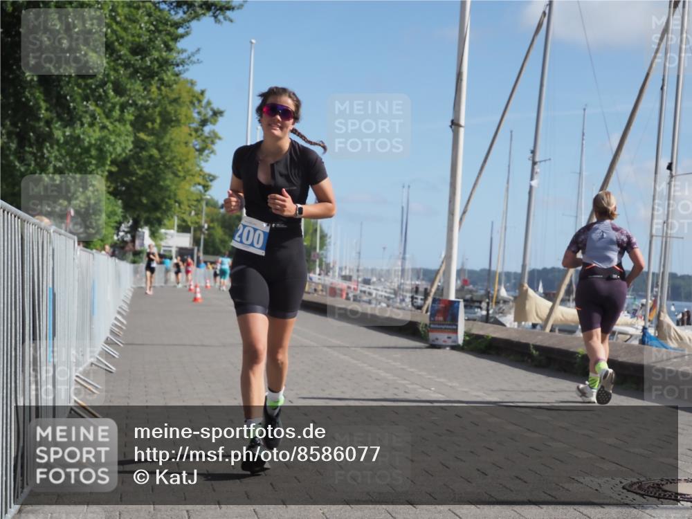 17.08.2025 - KN Förde Triathlon 2025 KatJ http://msf.ph/oto/8586077 17.08.2025 10:35:19 Laufen 200 meine-sportfotos.de