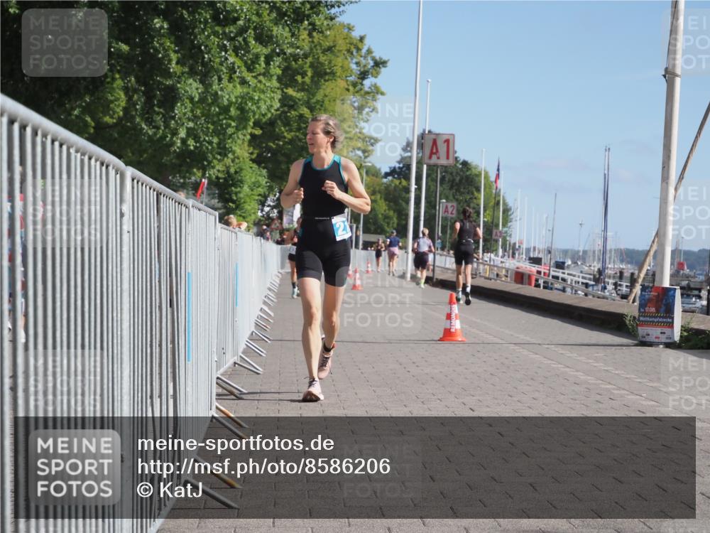 17.08.2025 - KN Förde Triathlon 2025 KatJ http://msf.ph/oto/8586206 17.08.2025 10:35:33 Laufen 218 meine-sportfotos.de