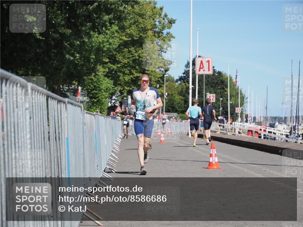 17.08.2025 - KN Förde Triathlon 2025 KatJ http://msf.ph/oto/8586686 17.08.2025 13:28:50 Laufen 398, 402 meine-sportfotos.de