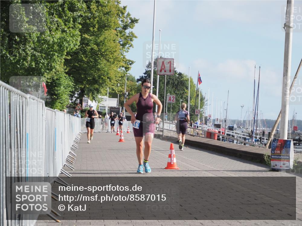 17.08.2025 - KN Förde Triathlon 2025 KatJ http://msf.ph/oto/8587015 17.08.2025 10:12:07 Laufen 116 meine-sportfotos.de
