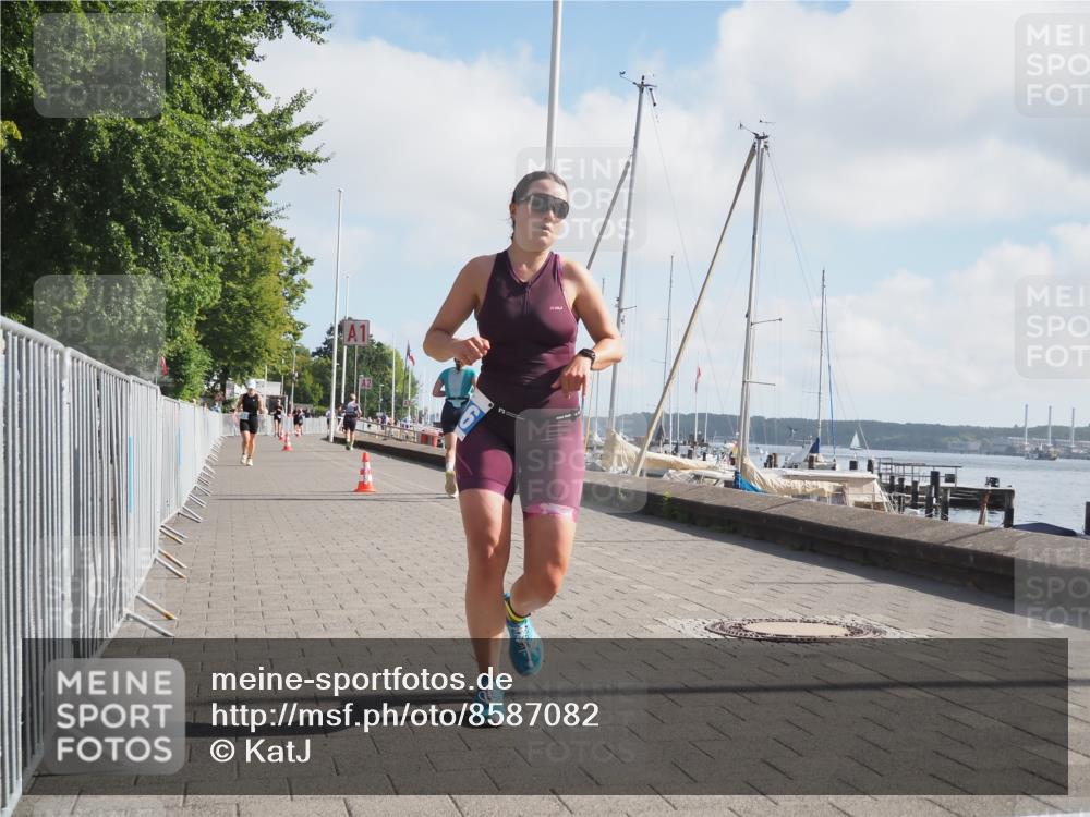 17.08.2025 - KN Förde Triathlon 2025 KatJ http://msf.ph/oto/8587082 17.08.2025 10:12:11 Laufen 116, 250 meine-sportfotos.de