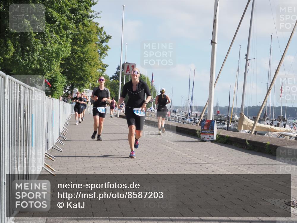 17.08.2025 - KN Förde Triathlon 2025 KatJ http://msf.ph/oto/8587203 17.08.2025 10:12:30 Laufen 125, 147 meine-sportfotos.de