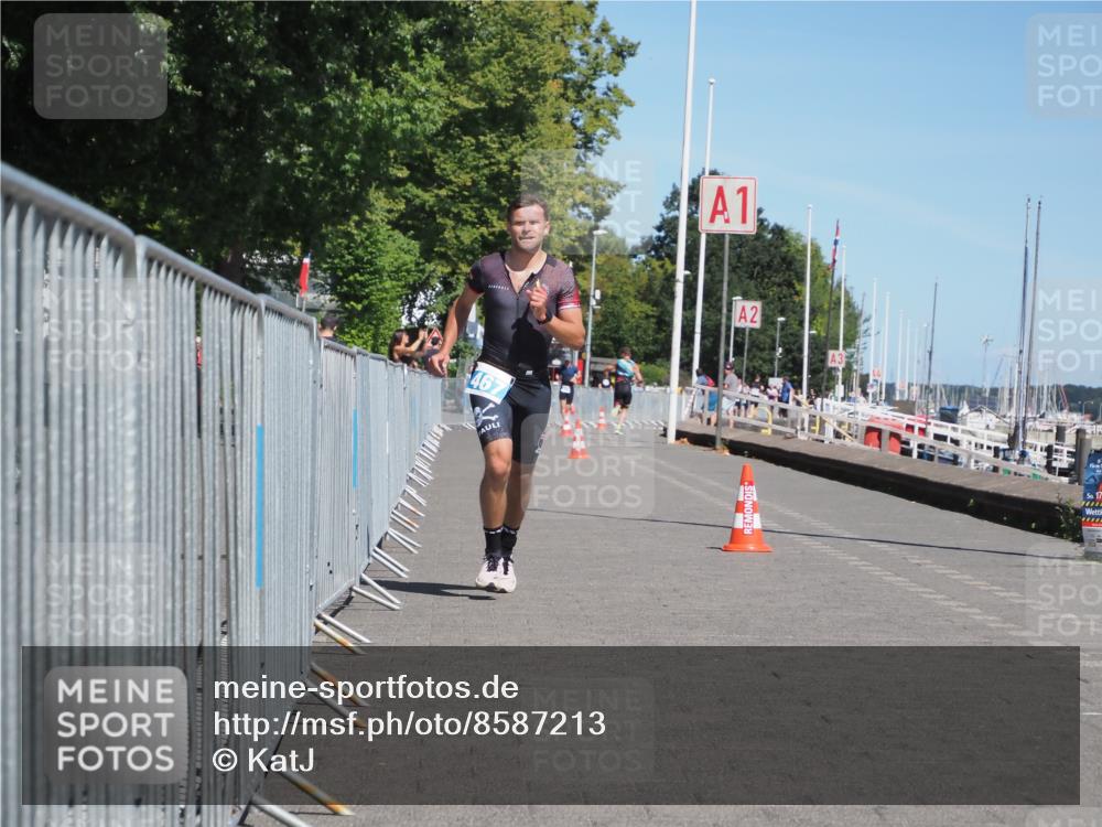 17.08.2025 - KN Förde Triathlon 2025 KatJ http://msf.ph/oto/8587213 17.08.2025 13:30:00 Laufen 411, 467 meine-sportfotos.de