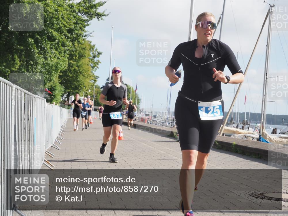 17.08.2025 - KN Förde Triathlon 2025 KatJ http://msf.ph/oto/8587270 17.08.2025 10:12:33 Laufen 125, 126, 147, 148, 158 meine-sportfotos.de