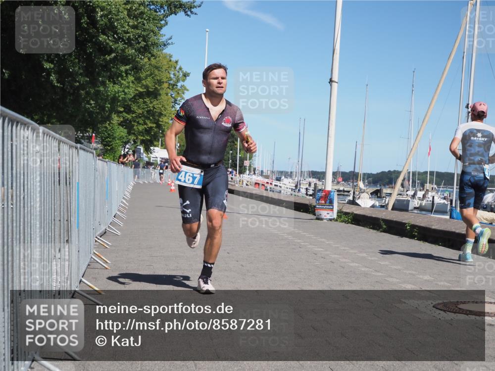 17.08.2025 - KN Förde Triathlon 2025 KatJ http://msf.ph/oto/8587281 17.08.2025 13:30:02 Laufen 411, 467 meine-sportfotos.de