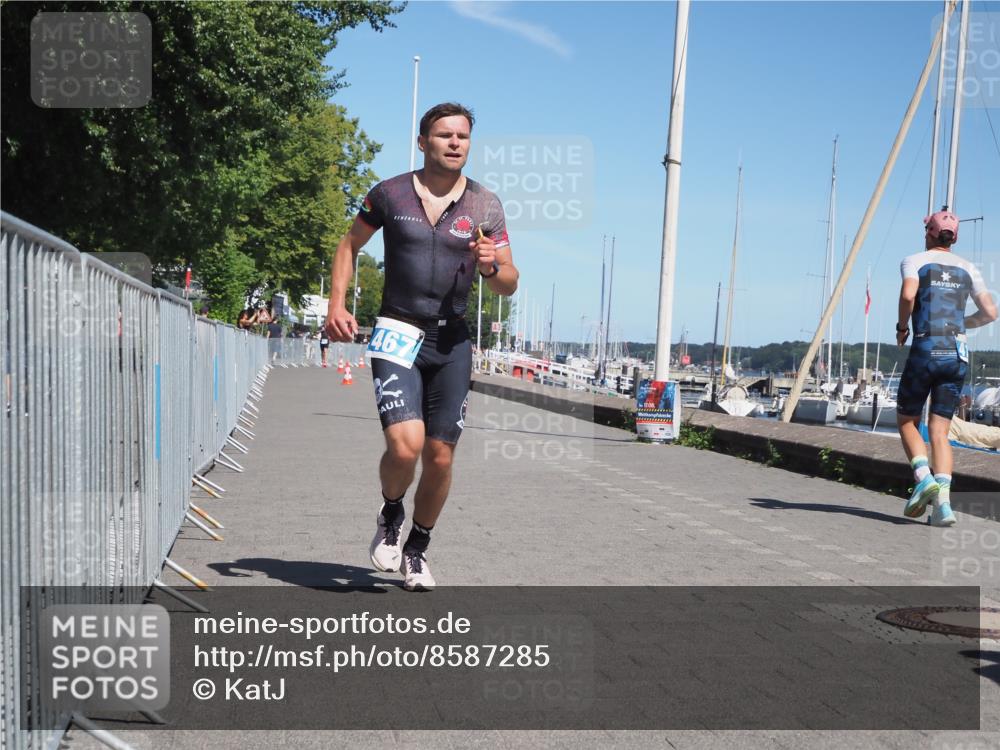17.08.2025 - KN Förde Triathlon 2025 KatJ http://msf.ph/oto/8587285 17.08.2025 13:30:02 Laufen 411, 467 meine-sportfotos.de