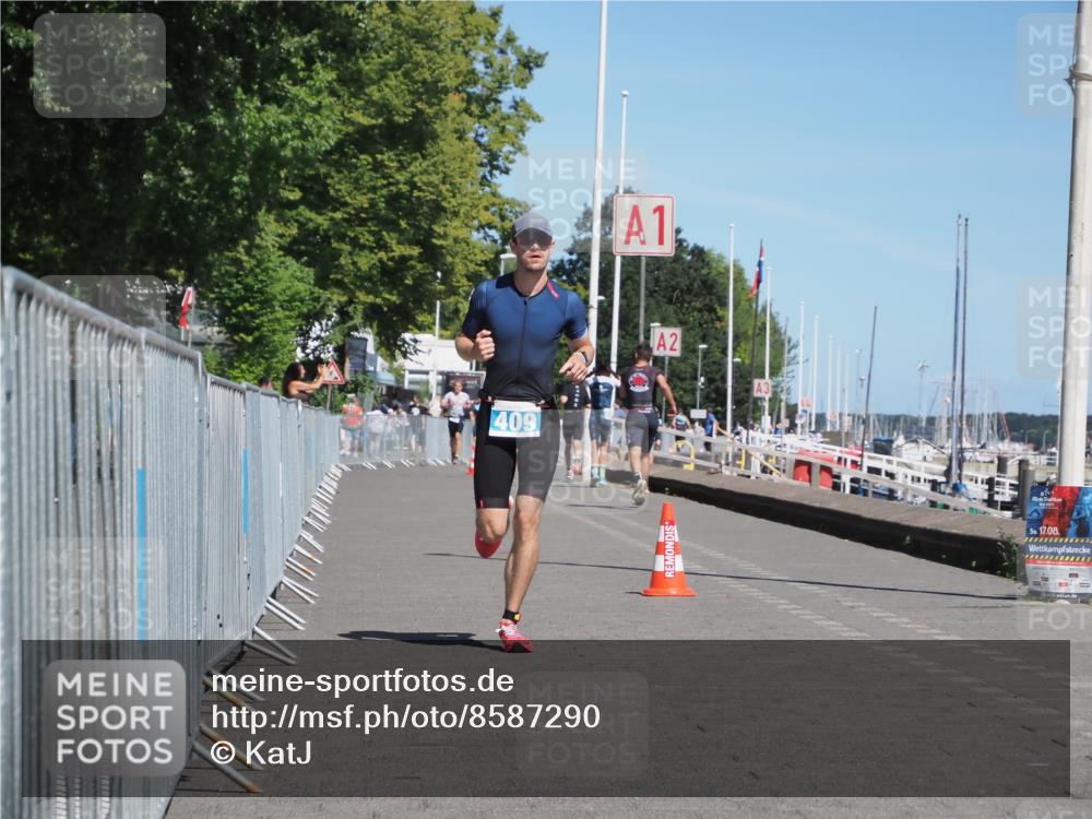 17.08.2025 - KN Förde Triathlon 2025 KatJ http://msf.ph/oto/8587290 17.08.2025 13:30:15 Laufen 409 meine-sportfotos.de