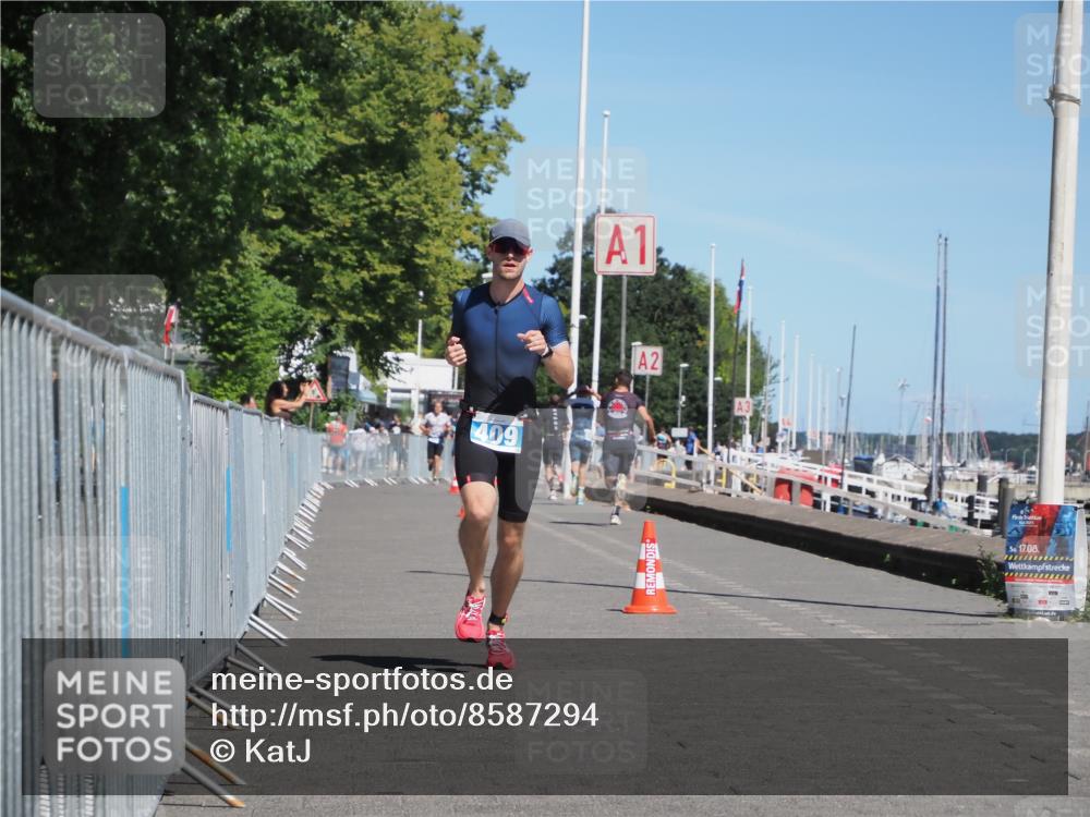 17.08.2025 - KN Förde Triathlon 2025 KatJ http://msf.ph/oto/8587294 17.08.2025 13:30:15 Laufen 409 meine-sportfotos.de