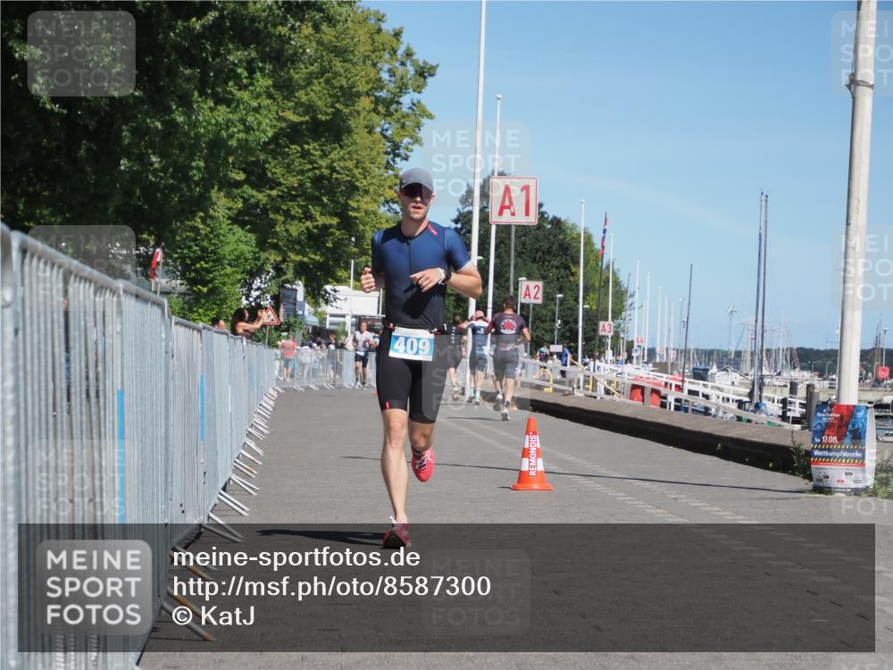 17.08.2025 - KN Förde Triathlon 2025 KatJ http://msf.ph/oto/8587300 17.08.2025 13:30:16 Laufen 409 meine-sportfotos.de