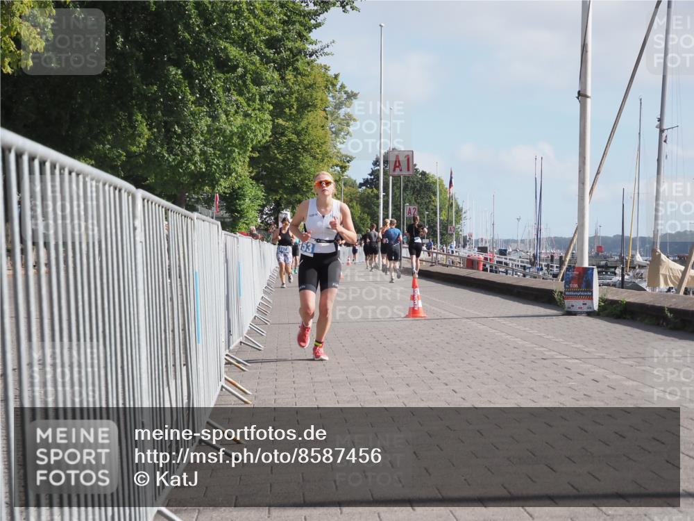 17.08.2025 - KN Förde Triathlon 2025 KatJ http://msf.ph/oto/8587456 17.08.2025 10:12:56 Laufen 153, 168 meine-sportfotos.de