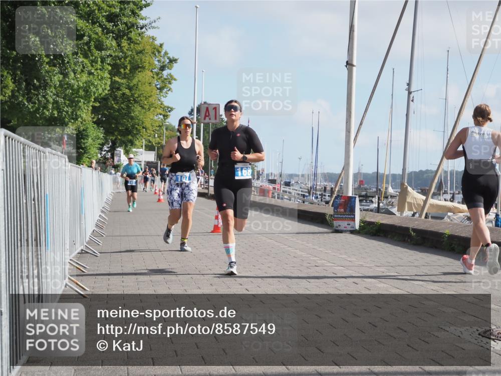 17.08.2025 - KN Förde Triathlon 2025 KatJ http://msf.ph/oto/8587549 17.08.2025 10:13:03 Laufen 107, 168 meine-sportfotos.de