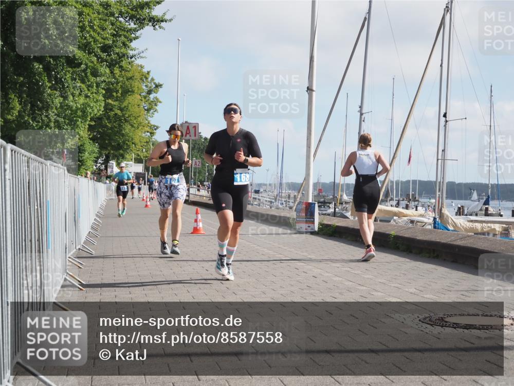 17.08.2025 - KN Förde Triathlon 2025 KatJ http://msf.ph/oto/8587558 17.08.2025 10:13:04 Laufen 107, 141, 168 meine-sportfotos.de