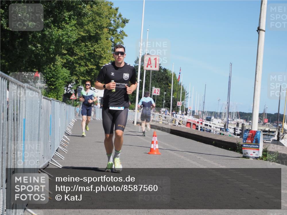 17.08.2025 - KN Förde Triathlon 2025 KatJ http://msf.ph/oto/8587560 17.08.2025 13:30:49 Laufen 434, 450 meine-sportfotos.de
