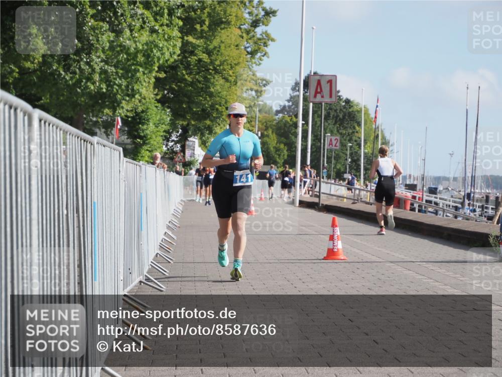 17.08.2025 - KN Förde Triathlon 2025 KatJ http://msf.ph/oto/8587636 17.08.2025 10:13:09 Laufen 107, 141 meine-sportfotos.de