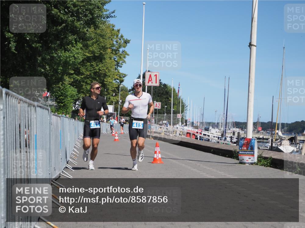 17.08.2025 - KN Förde Triathlon 2025 KatJ http://msf.ph/oto/8587856 17.08.2025 13:31:29 Laufen 415, 471 meine-sportfotos.de
