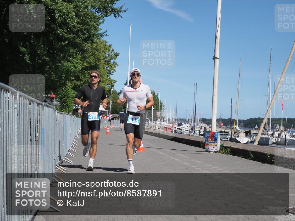 17.08.2025 - KN Förde Triathlon 2025 KatJ http://msf.ph/oto/8587891 17.08.2025 13:31:30 Laufen 415, 471 meine-sportfotos.de
