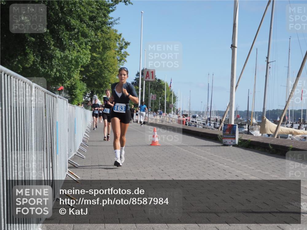 17.08.2025 - KN Förde Triathlon 2025 KatJ http://msf.ph/oto/8587984 17.08.2025 10:38:38 Laufen 163, 176 meine-sportfotos.de