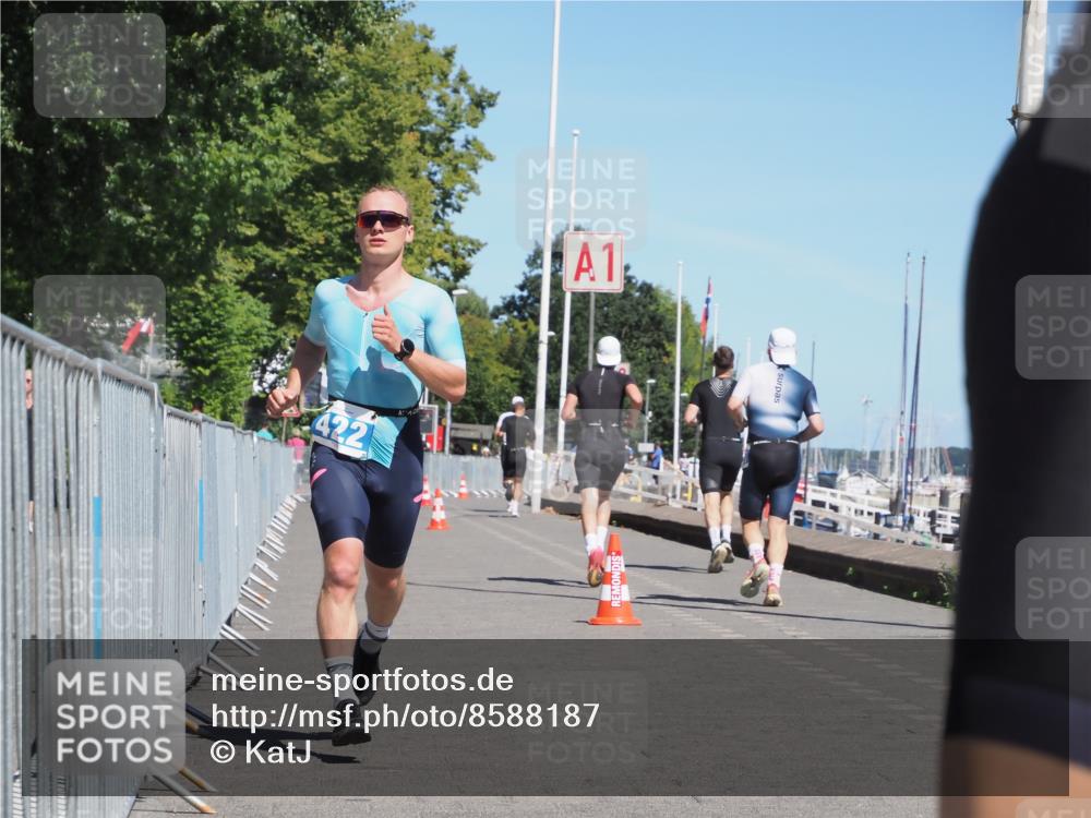 17.08.2025 - KN Förde Triathlon 2025 KatJ http://msf.ph/oto/8588187 17.08.2025 13:31:50 Laufen 419, 422 meine-sportfotos.de