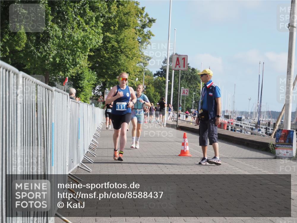 17.08.2025 - KN Förde Triathlon 2025 KatJ http://msf.ph/oto/8588437 17.08.2025 10:14:37 Laufen 111, 216 meine-sportfotos.de