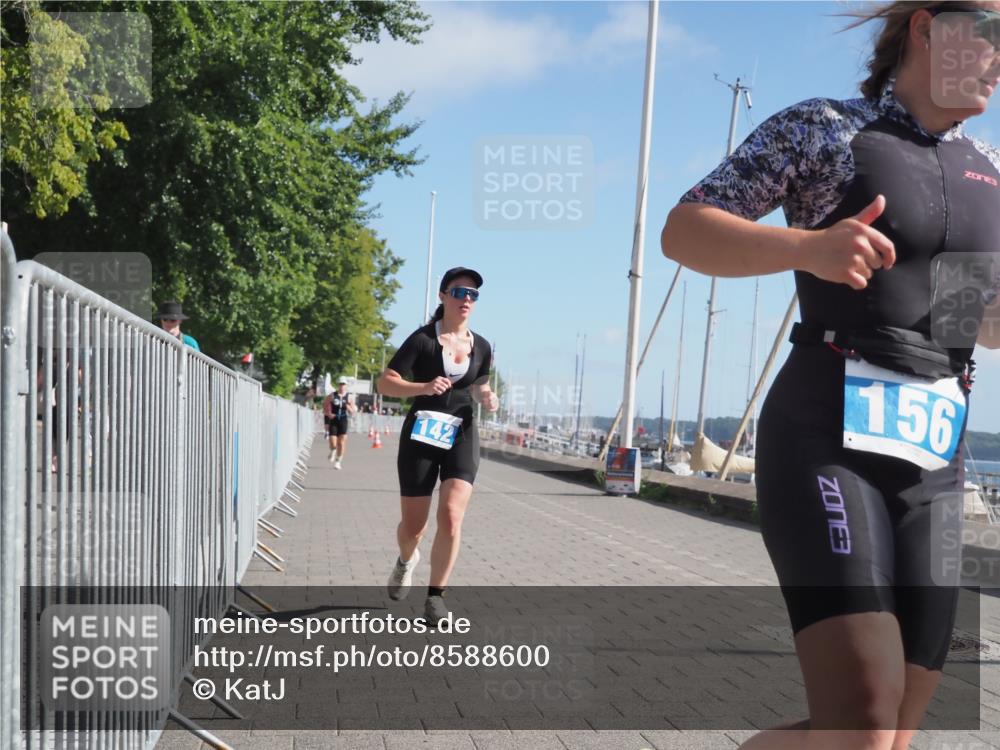 17.08.2025 - KN Förde Triathlon 2025 KatJ http://msf.ph/oto/8588600 17.08.2025 10:39:42 Laufen 142, 156, 159, 186 meine-sportfotos.de