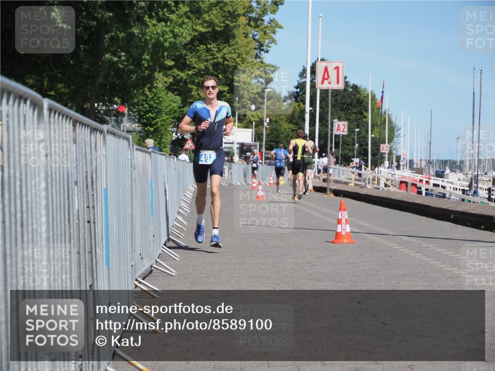 17.08.2025 - KN Förde Triathlon 2025 KatJ http://msf.ph/oto/8589100 17.08.2025 13:33:19 Laufen 407 meine-sportfotos.de