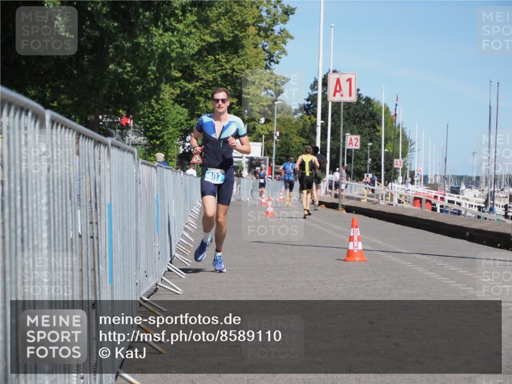 17.08.2025 - KN Förde Triathlon 2025 KatJ http://msf.ph/oto/8589110 17.08.2025 13:33:19 Laufen 407 meine-sportfotos.de
