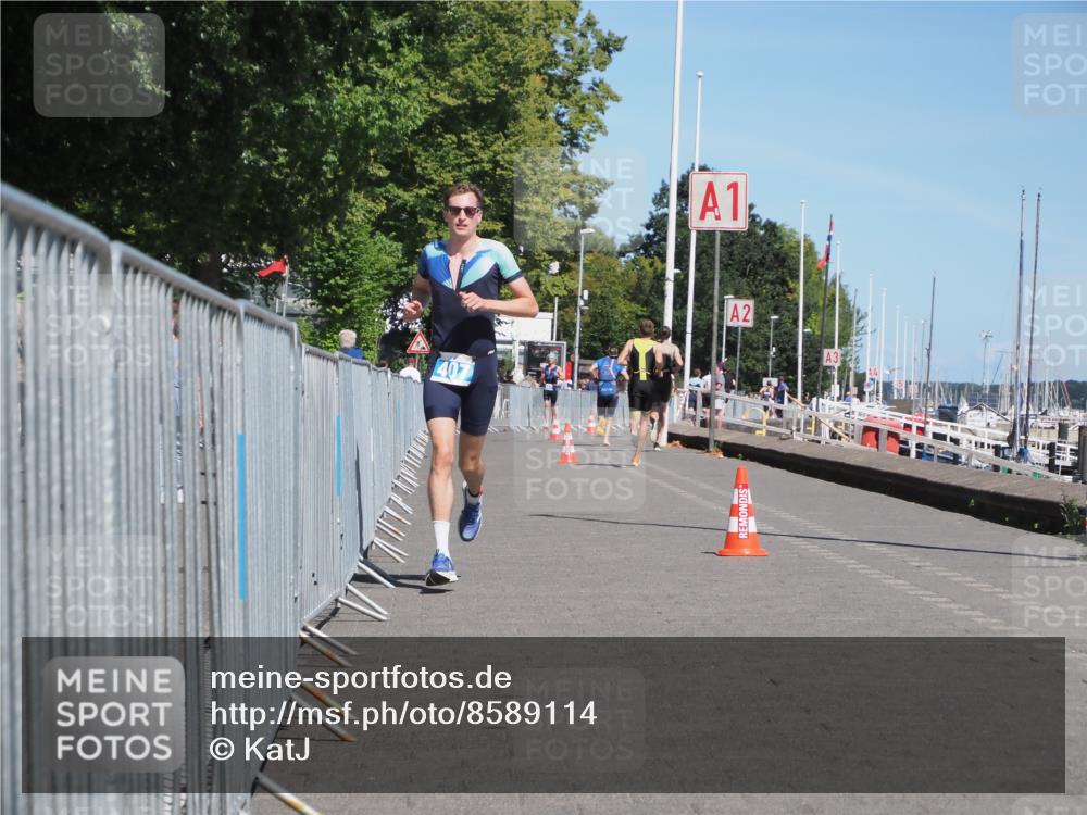 17.08.2025 - KN Förde Triathlon 2025 KatJ http://msf.ph/oto/8589114 17.08.2025 13:33:19 Laufen 407 meine-sportfotos.de
