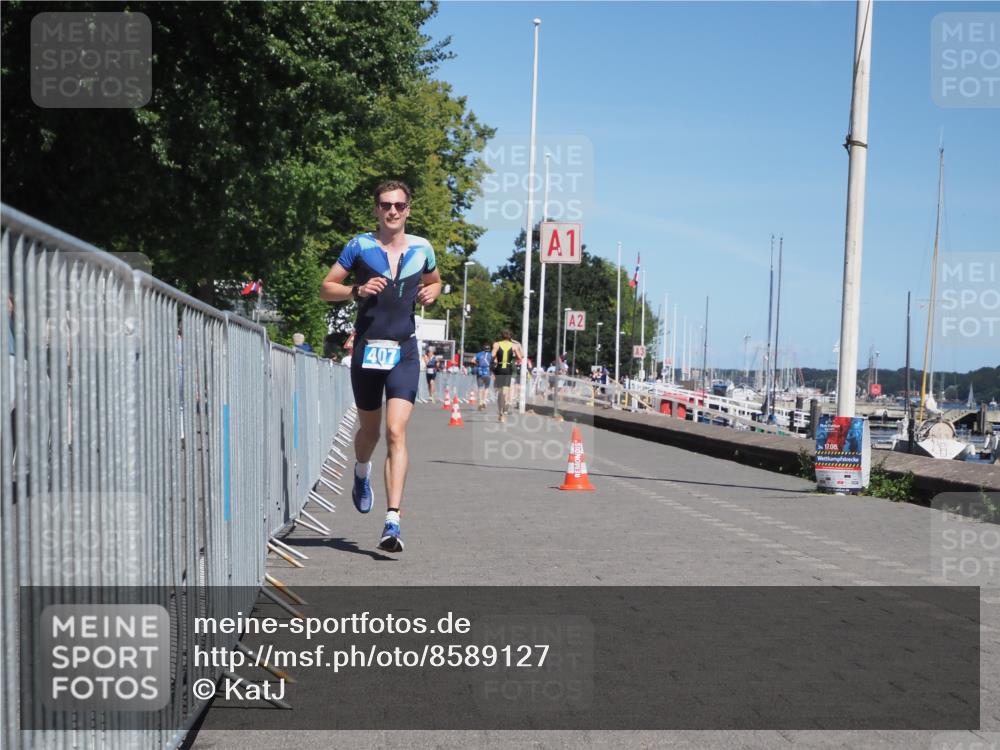 17.08.2025 - KN Förde Triathlon 2025 KatJ http://msf.ph/oto/8589127 17.08.2025 13:33:20 Laufen 407 meine-sportfotos.de
